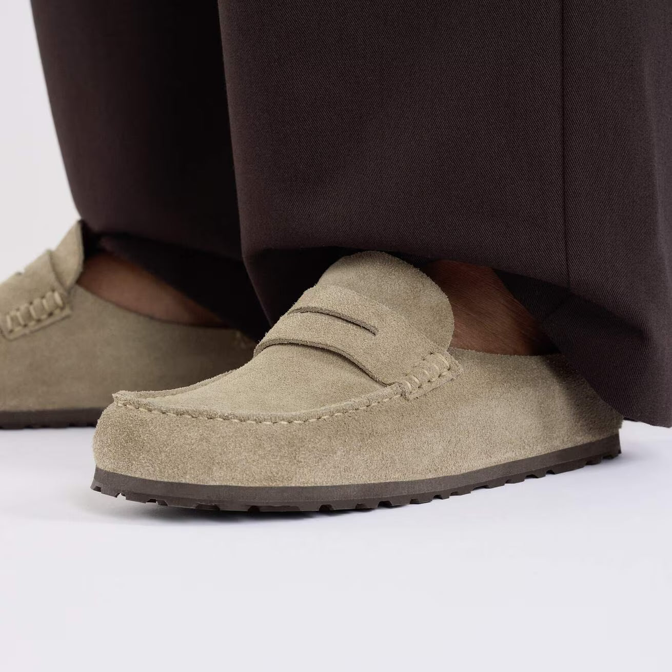 Naples Wrapped Suede Leather