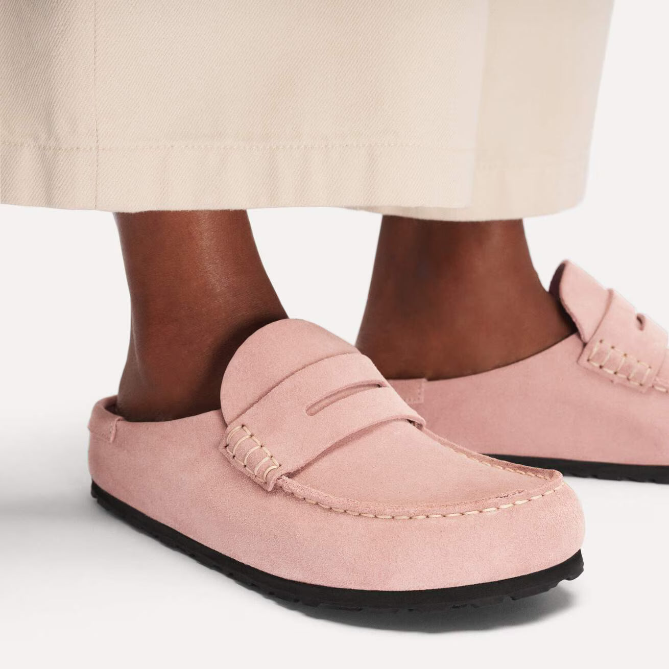 Naples Wrapped Suede Leather