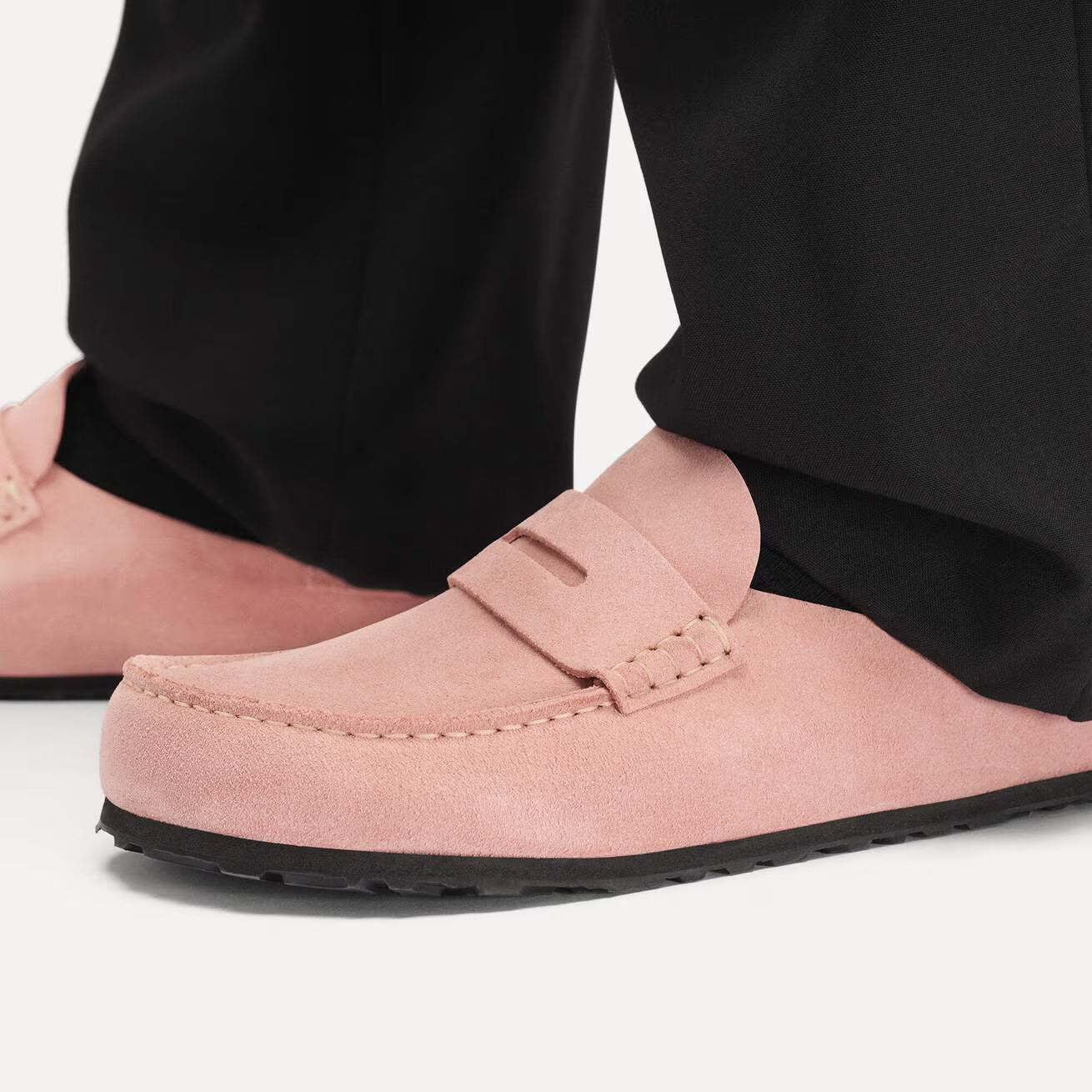Naples Wrapped Suede Leather
